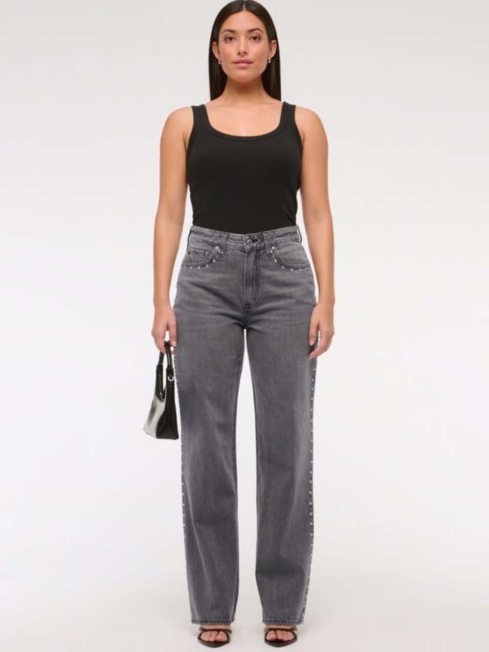 Abercrombie & Fitch | The Loose Jean with Stud Detail